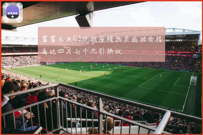 霉霉东决G3观战座椅拍卖成功价格高达四万七千元引热议